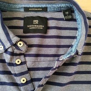 Scotch & Soda Striped Polo Shirt